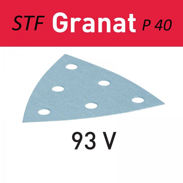 Festool Schleifblatt Granat STF V93/6 P40 GR/50